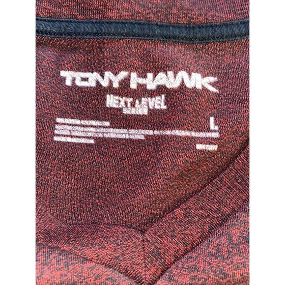 Tony Hawk Men's Short Sleeve Shirt Size L Red &‎ Black Next Level Series - Picture 5 of 5
